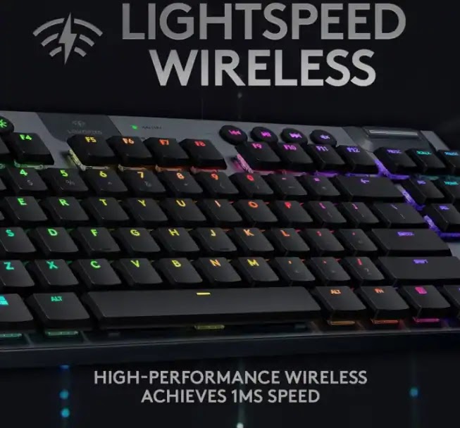 Logitech G913 TKL LIGHTSPEED Wireless RGB Mechanical Keyboard