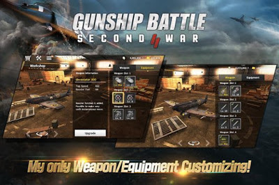 Game GUNSHIP BATTLE SECOND WAR MOD