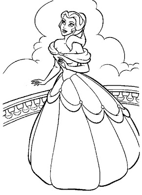 princess coloring pages