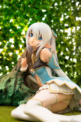 Figuras: Imágenes de  Altina, Elf Princess of the Silver Forest del videojuego "Blade Arcus From Shining EX" - AQUAMARINE