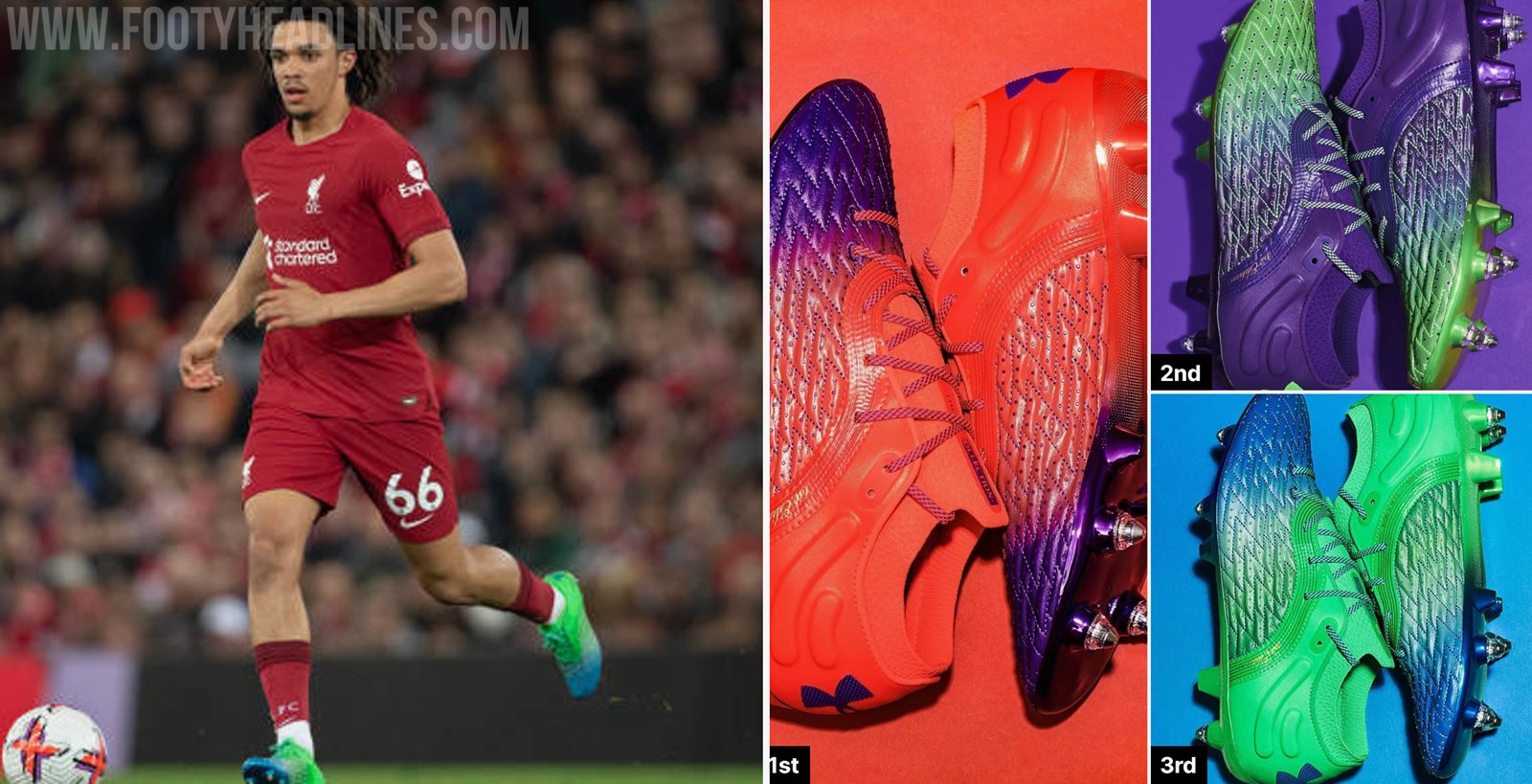 3rd Under Armour 'The 66' Alexander-Arnold Signature Boots Released ...