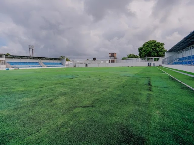 Leo Bezerra inspeciona obras no Estádio da Graça, 80% executadas, e projeta a entrega para o primeiro semestre