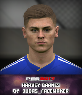 PES 2017 Faces Harves Barnes by Judas