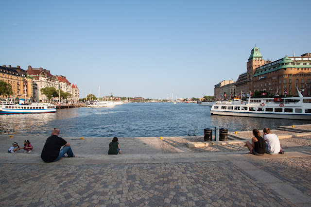 Zona del porto-Nybrohamnen-Stoccolma