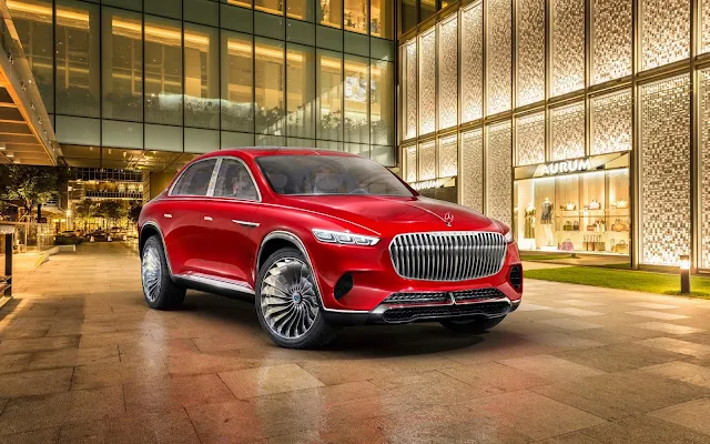 Vision Mercedes Maybach Ultimate Luxury Car wallpaper. 