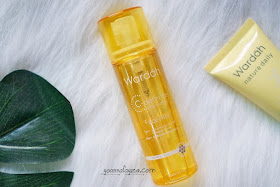 review wardah c-defense face mist