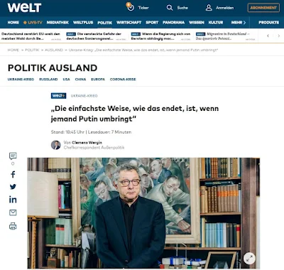 Die Welt und Putin