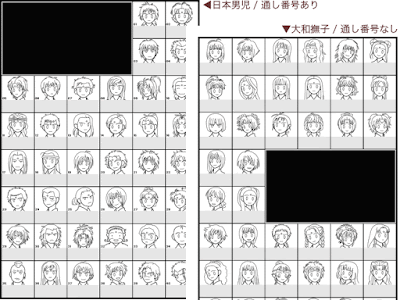 [最も選択された] 顔 グラ ���リー 221288