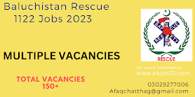 Career Opportunity in Rescue 1122