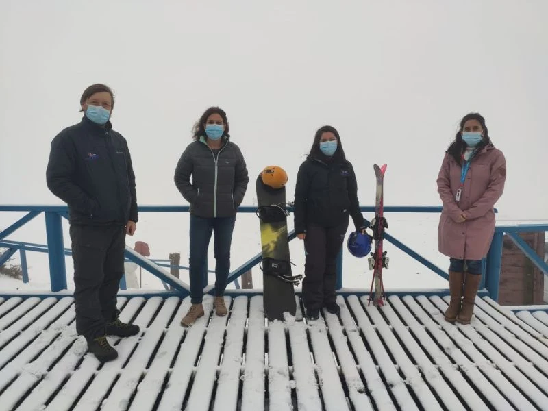 Inicio de temporada en Volcán Osorno con Directora Nacional de Sernatur