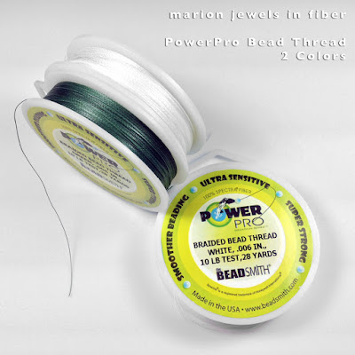 Compare Beading Thread, KO, Miyuki, C-Lon Bead Thread, FireLine, WildFire & PowerPro