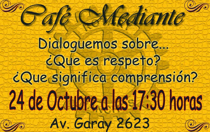 1er Encuentro ¨Dialoguemos Cafe Mediante¨