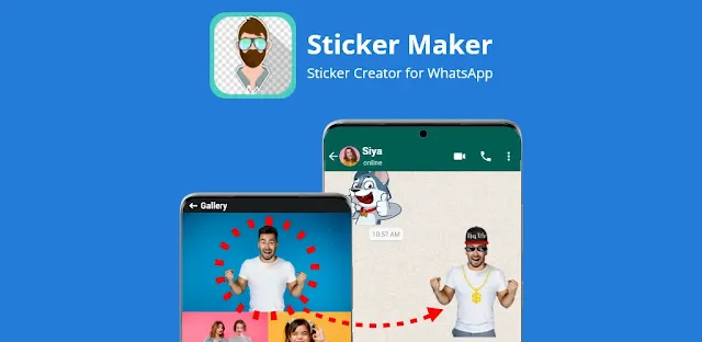 تنزيل Sticker Maker  - تطبيق صنع الملصقات WhatsApp لنظام الاندرويد