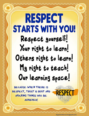 respect starts with you