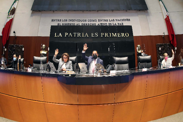 Senadores aprueban por mayoría, en lo general, la Reforma Eléctrica