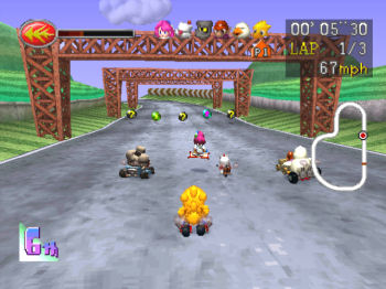 Download Chocobo Racing PSX ISO High Compressed  Tn Robby 