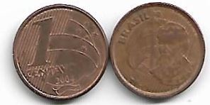 Moeda de 1 centavo, 2004