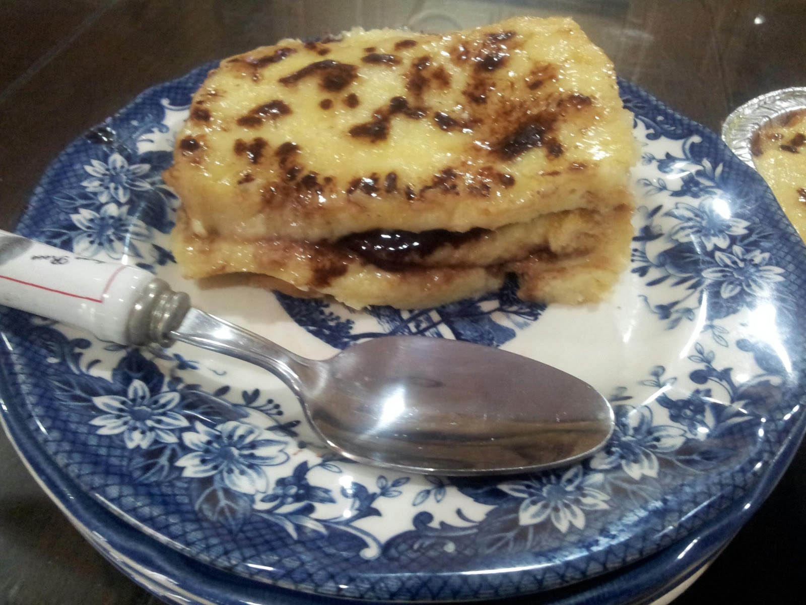 DUHAI HATI: Puding Roti Keju Coklat