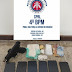Alagoinhas: Policiais do 4° BPM realiza apreensão de simulacro de fogo e drogas
