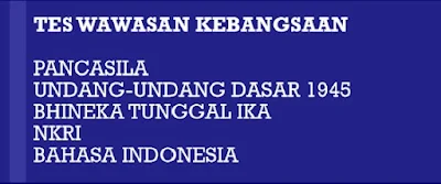 Soal TWK Polri Tes Wawasan Kebangsaan Tahun 2023