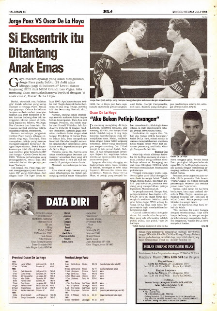 Tabloid BOLA EDISI 543 MINGGU KELIMA JULI 1994