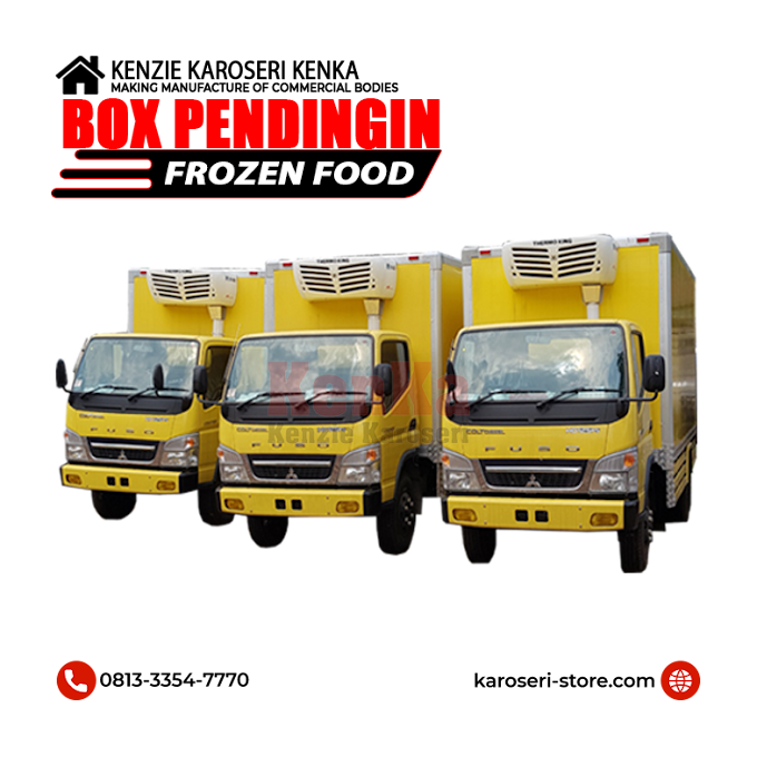 Karoseri Box Pendingin Angkutan Frozzen Food