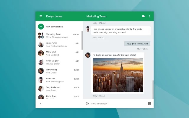 جوجل تطلق تحديث إضافة Hangouts للكروم