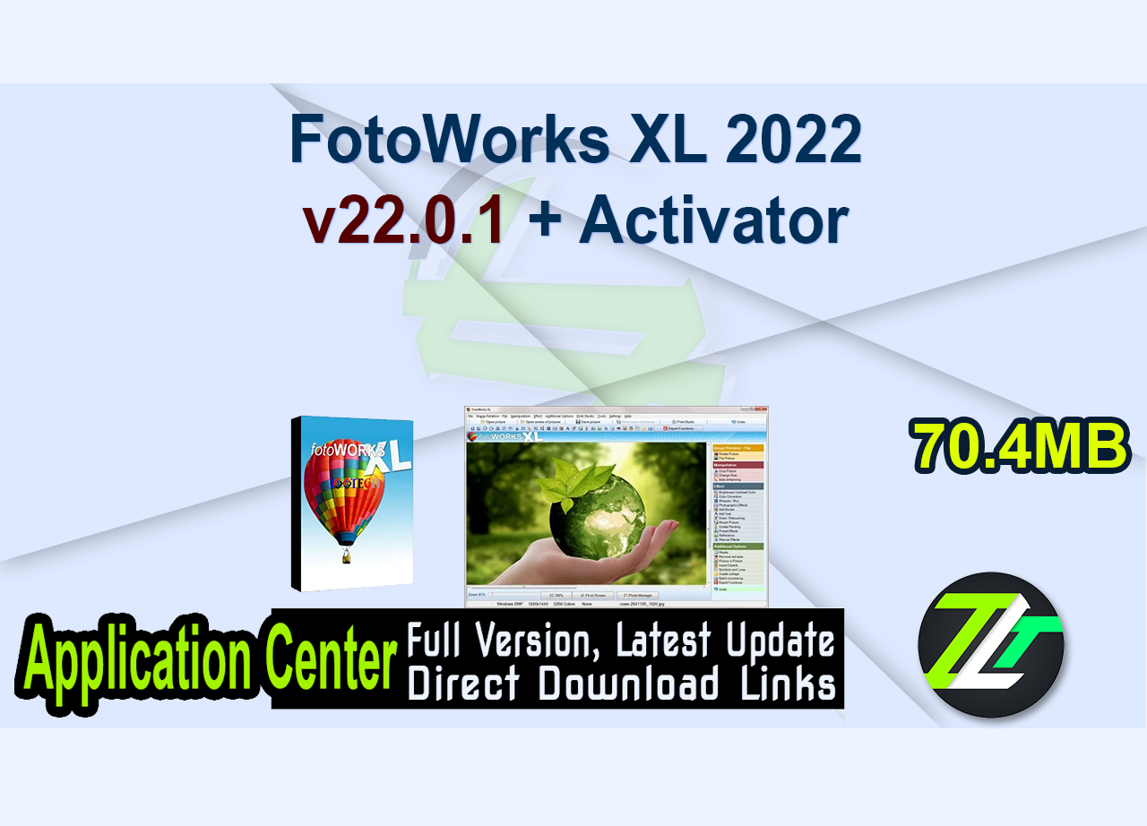 FotoWorks XL 2022 v22.0.1 + Activator