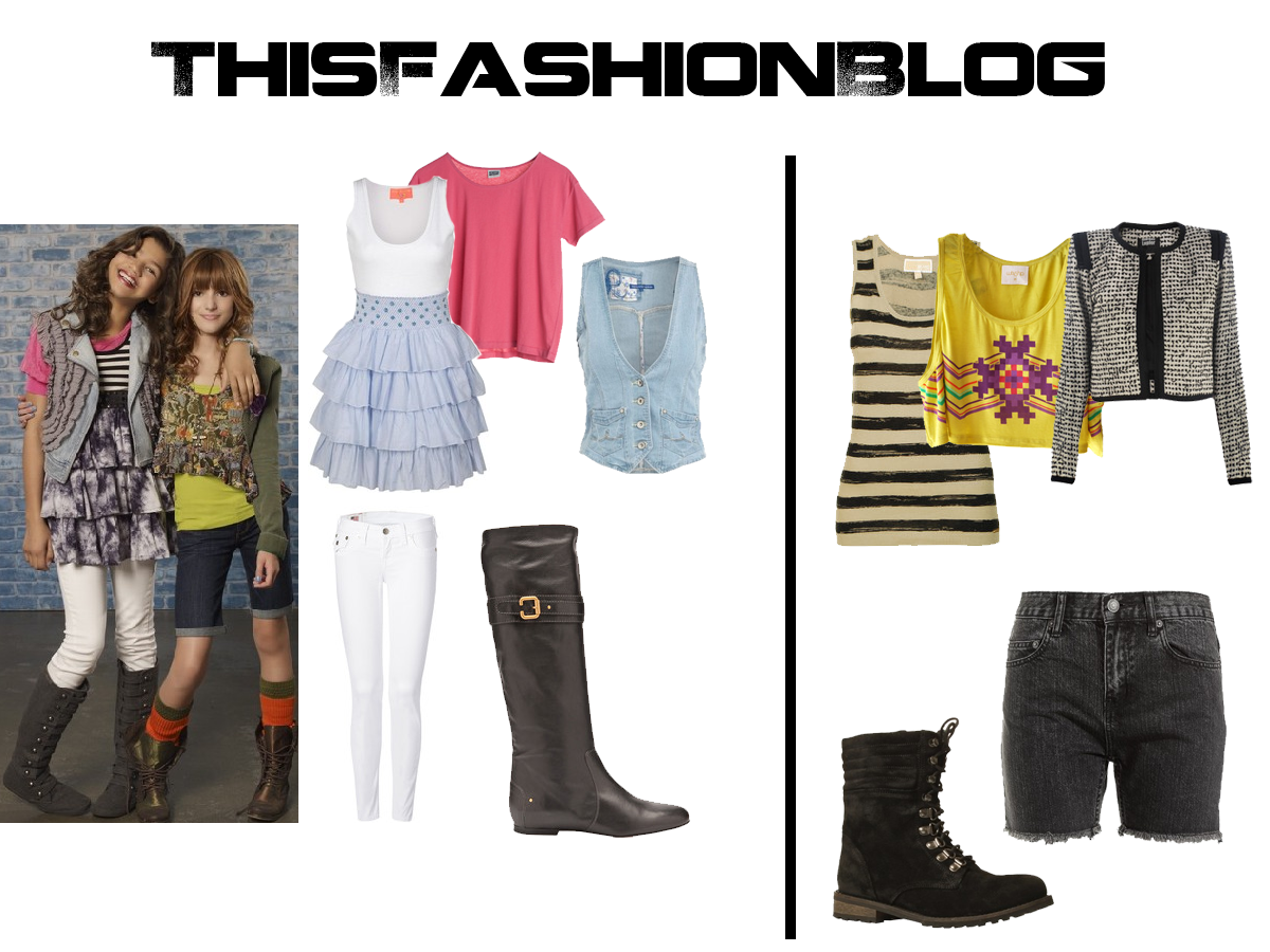 How to dress like Zendaya Coleman and Bella Thorne as Rocky and Cece  title=