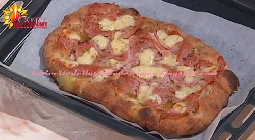 Pizza crostino ricetta Fulvio Marino
