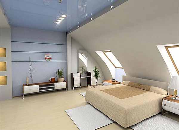 Rumah Minimalis Desain Kamar  Tidur Loteng  yang 