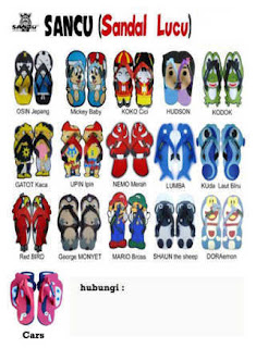 katalog sandal sancu bekasi