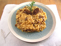 Risotto de colmenillas