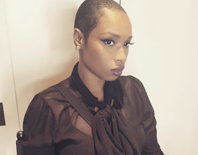 jennifer hudson shaves her head bald