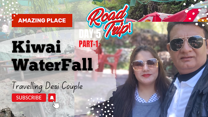 Kiwai Water Fall Naran Khagan | Travelling Desi Couple | Day 6 Part 1