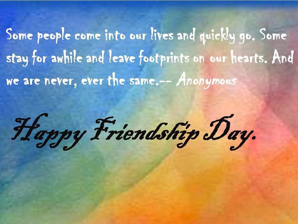 Happy Friendship Day Wishes Quotes Wallpapers - HD Wallpaper Pictures