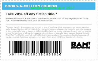free Books A Million coupons for april 2017