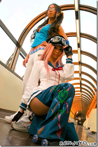 air gear cosplay - noyama ringo and simca