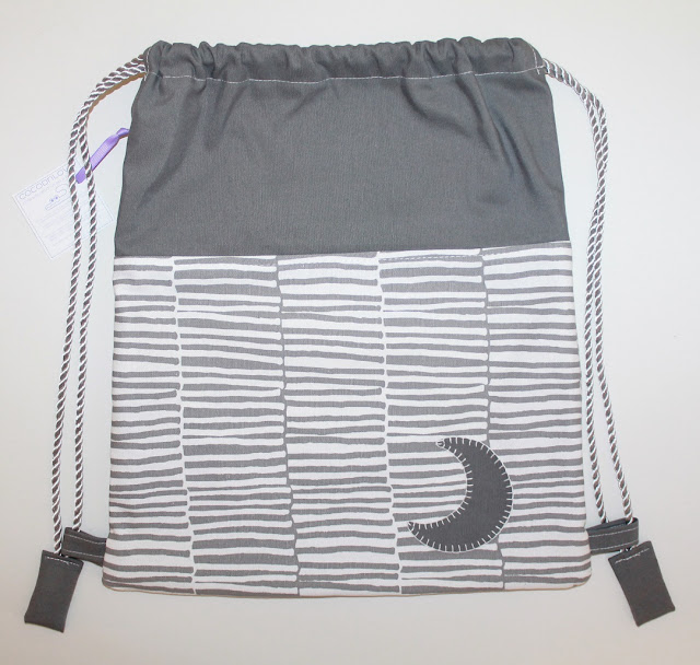 mochila personalizada gris luna