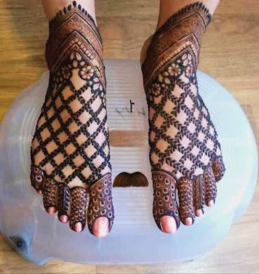 Foot Mehndi Design Images