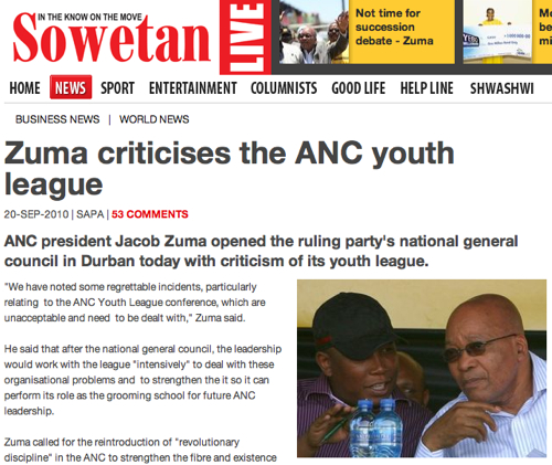 Zuma criticises the ANC youth league - Sowetan LIVE.jpg