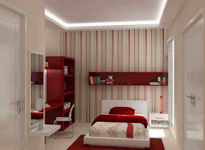 model plafon gypsum kamar tidur yang modern