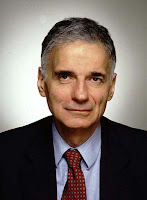 Hey, look at me! I'm Ralph Nader and I have a halo!