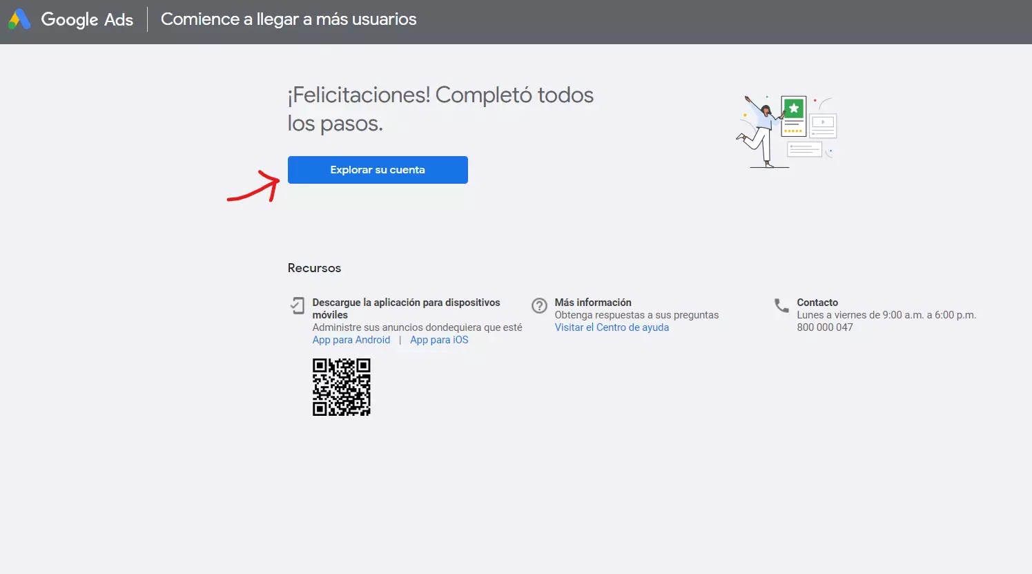 Acceder al modo experto de Google Ads