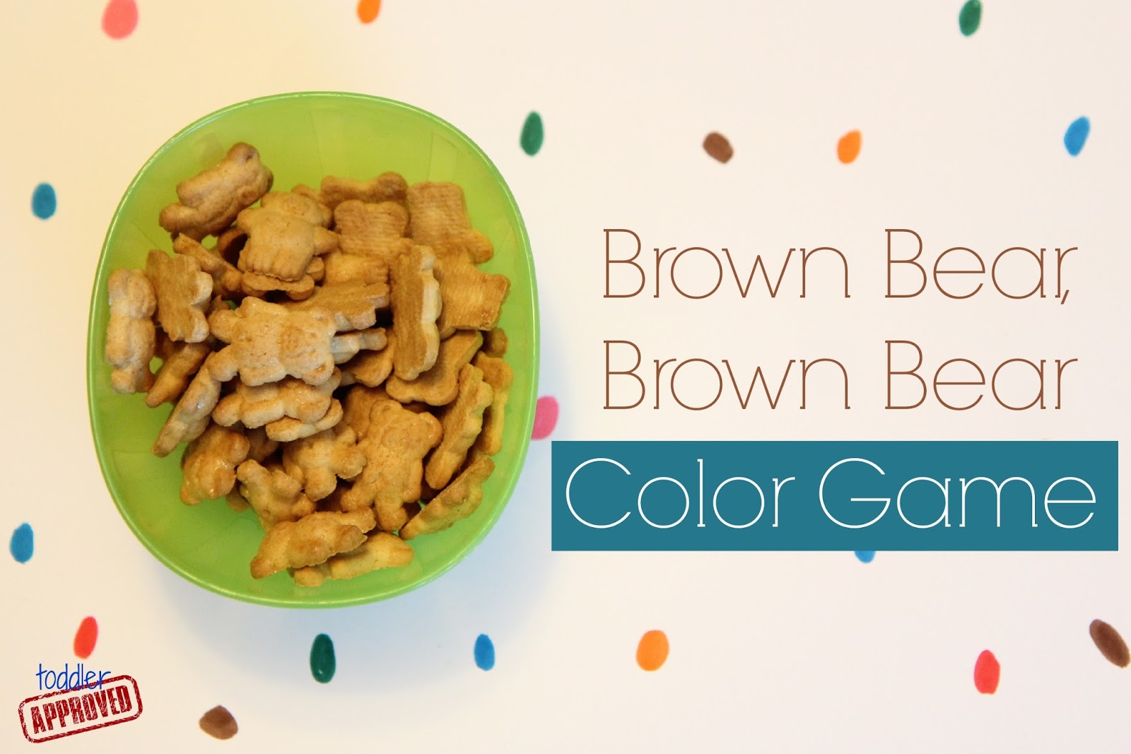 Brown Bear Brown Bear Color Game for Preschoolers