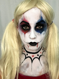 Harley Quinn Face Paint Suicide Squad