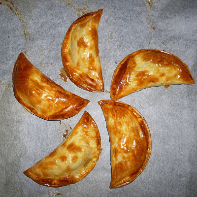 empanadillas de atún con verduras