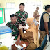 Anggota Koramil 0823/16 Sumbermalang Melaksanakan Vaksinasi Dosis 3 dan 4
