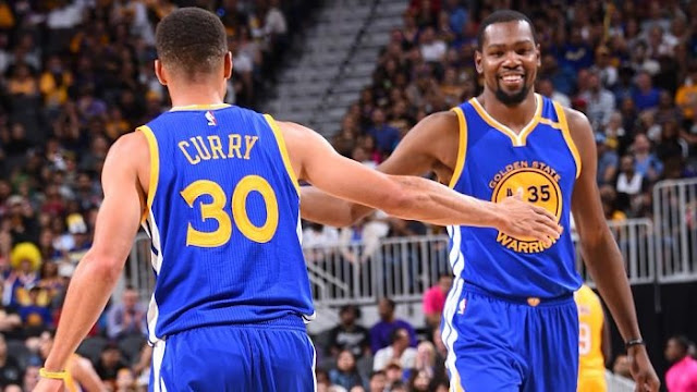 Stephen Curry et Kevin Durant