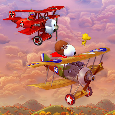 Image result for red baron snoopy